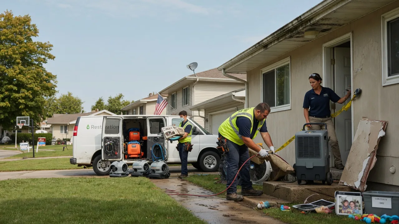 Water Damage Restoration in Cherryville, NC near me